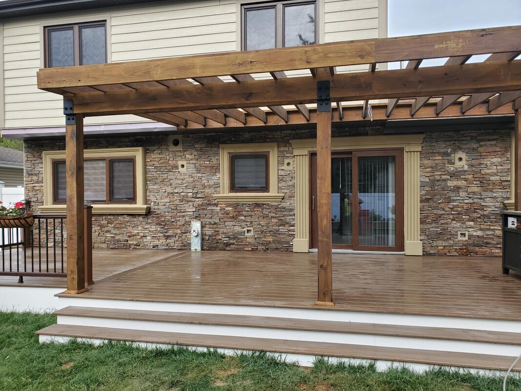 Custom stone fireplace and masonry by Bakoma Construction - Chicagoland